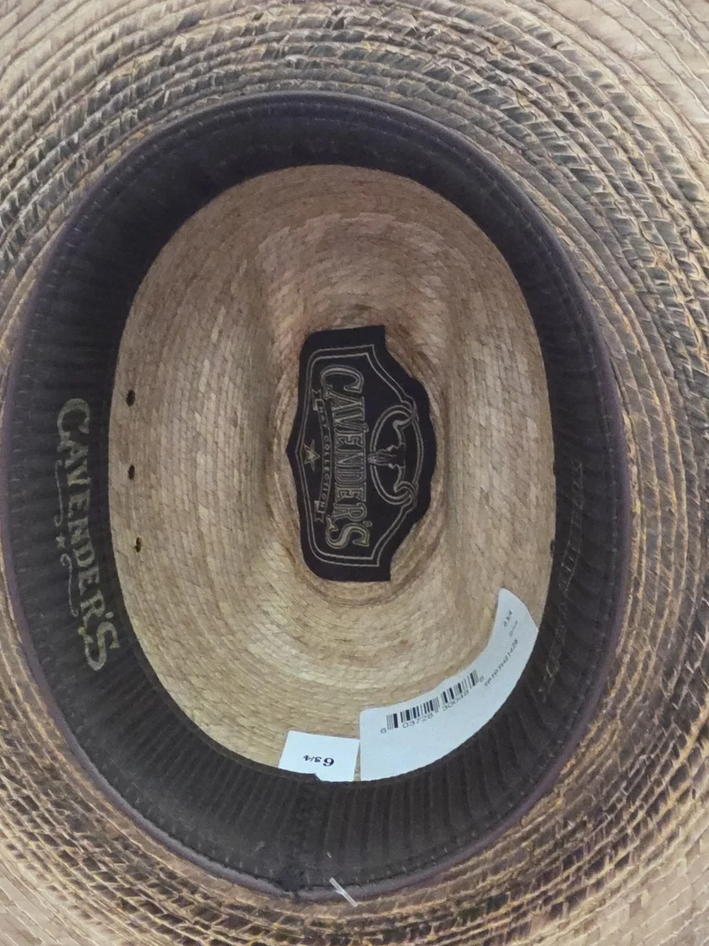 Cavender's Cowboy Hat with Brown Accent Band